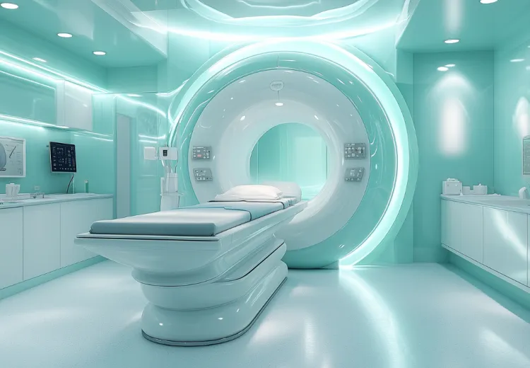 image d'un cabinet médical futuriste 