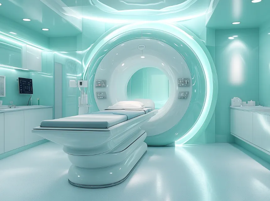 image d'un cabinet médical futuriste 